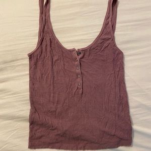 american eagle purple tank top